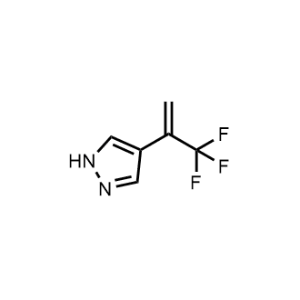 4-(3,3,3-Trifluoroprop-1-en-2-yl)-1H-pyrazole|CS-1072275