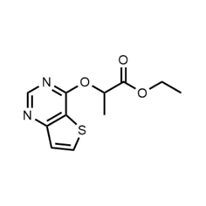 Ethyl 2-(thieno[3,2-d]pyrimidin-4-yloxy)propanoate|CS-1072282