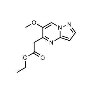 Ethyl 2-(6-methoxypyrazolo[1,5-a]pyrimidin-5-yl)acetate|CS-1072369