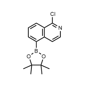 1-Chloro-5-(4,4,5,5-tetramethyl-1,3,2-dioxaborolan-2-yl)isoquinoline|CS-1072448