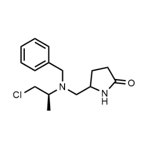 5-((Benzyl((S)-1-chloropropan-2-yl)amino)methyl)pyrrolidin-2-one|CS-1072483