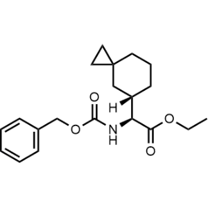 Ethyl (S)-2-(((benzyloxy)carbonyl)amino)-2-((S)-spiro[2.5]octan-5-yl)acetate|CS-1072599