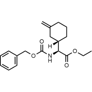 Ethyl (S)-2-(((benzyloxy)carbonyl)amino)-2-((S)-3-methylenecyclohexyl)acetate|CS-1072600