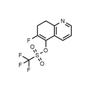 6-Fluoro-7,8-dihydroquinolin-5-yl trifluoromethanesulfonate|CS-1072609
