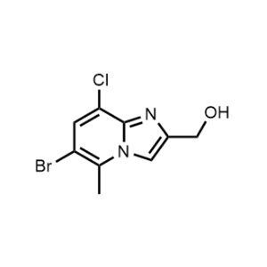 (6-Bromo-8-chloro-5-methylimidazo[1,2-a]pyridin-2-yl)methanol|CS-1072668