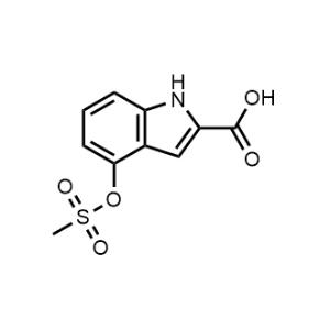 4-((Methylsulfonyl)oxy)-1H-indole-2-carboxylic acid|CS-1072728