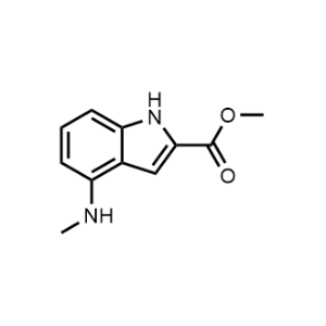 Methyl 4-(methylamino)-1H-indole-2-carboxylate|CS-1072731