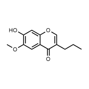 7-Hydroxy-6-methoxy-3-propyl-4H-chromen-4-one|CS-1072796