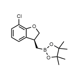 (S)-2-((7-Chloro-2,3-dihydrobenzofuran-3-yl)methyl)-4,4,5,5-tetramethyl-1,3,2-dioxaborolane|CS-1072820