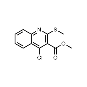 Methyl 4-chloro-2-(methylthio)quinoline-3-carboxylate|CS-1072892
