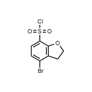 4-Bromo-2,3-dihydrobenzofuran-7-sulfonyl chloride|CS-1072941