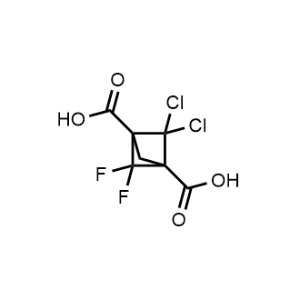 2,2-Dichloro-4,4-difluorobicyclo[1.1.1]pentane-1,3-dicarboxylic acid|CS-1073072
