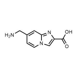 7-(Aminomethyl)imidazo[1,2-a]pyridine-2-carboxylic acid|CS-1073083