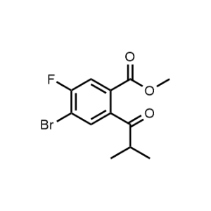 Methyl 4-bromo-5-fluoro-2-isobutyrylbenzoate|CS-1073119