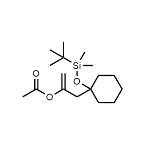 3-(1-((Tert-butyldimethylsilyl)oxy)cyclohexyl)prop-1-en-2-yl acetate|CS-1073246