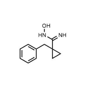 1-Benzyl-N-hydroxycyclopropane-1-carboximidamide|CS-1073253