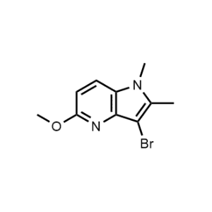 3-Bromo-5-methoxy-1,2-dimethyl-1H-pyrrolo[3,2-b]pyridine|CS-1073303