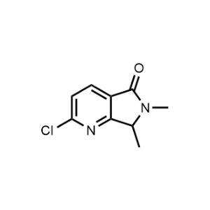 2-Chloro-6,7-dimethyl-6,7-dihydro-5H-pyrrolo[3,4-b]pyridin-5-one|CS-1073338