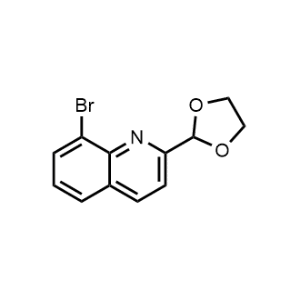 8-Bromo-2-(1,3-dioxolan-2-yl)quinoline|CS-1073400