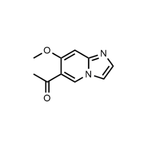 1-(7-Methoxyimidazo[1,2-a]pyridin-6-yl)ethan-1-one|CS-1073405