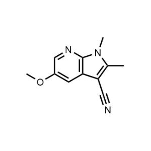 5-Methoxy-1,2-dimethyl-1H-pyrrolo[2,3-b]pyridine-3-carbonitrile|CS-1073417