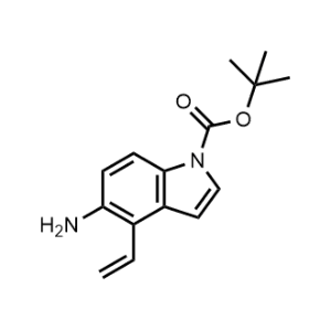 Tert-butyl 5-amino-4-vinyl-1H-indole-1-carboxylate|CS-1073419