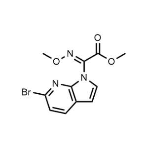 Methyl 2-(6-bromo-1H-pyrrolo[2,3-b]pyridin-1-yl)-2-(methoxyimino)acetate|CS-1073452