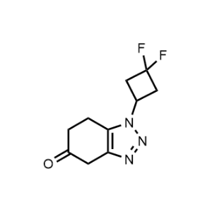 1-(3,3-Difluorocyclobutyl)-1,4,6,7-tetrahydro-5H-benzo[d][1,2,3]triazol-5-one|CS-1073469