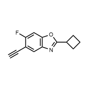 2-Cyclobutyl-5-ethynyl-6-fluorobenzo[d]oxazole|CS-1073498