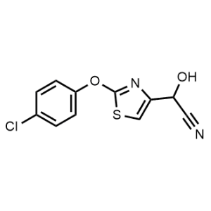 2-(2-(4-Chlorophenoxy)thiazol-4-yl)-2-hydroxyacetonitrile|CS-1073519