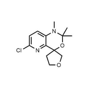 6'-Chloro-1',2',2'-trimethyl-1',2',4,5-tetrahydro-2H-spiro[furan-3,4'-pyrido[3,2-d][1,3]oxazine]|CS-1073622