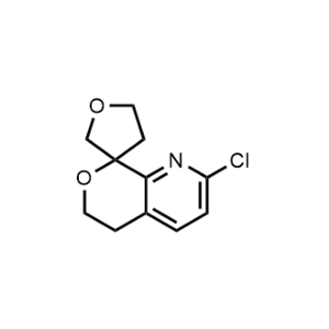 2'-Chloro-4,5,5',6'-tetrahydro-2H-spiro[furan-3,8'-pyrano[3,4-b]pyridine]|CS-1073639