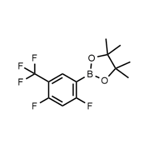 2-(2,4-Difluoro-5-(trifluoromethyl)phenyl)-4,4,5,5-tetramethyl-1,3,2-dioxaborolane|CS-1073751
