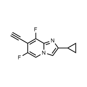 2-Cyclopropyl-7-ethynyl-6,8-difluoroimidazo[1,2-a]pyridine|CS-1073769