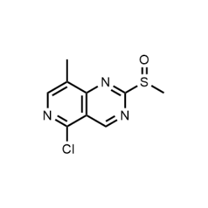 5-Chloro-8-methyl-2-(methylsulfinyl)pyrido[4,3-d]pyrimidine|CS-1073810