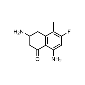 3,8-Diamino-6-fluoro-5-methyl-3,4-dihydronaphthalen-1(2H)-one|CS-1073817