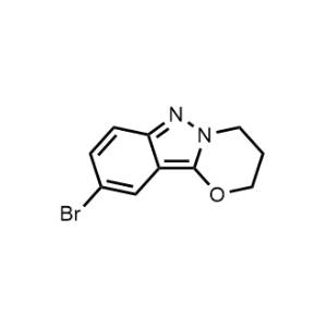 9-Bromo-3,4-dihydro-2H-[1,3]oxazino[3,2-b]indazole|CS-1073856