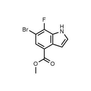 Methyl 6-bromo-7-fluoro-1H-indole-4-carboxylate|CS-1073947