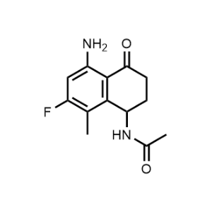 N-(5-Amino-7-fluoro-8-methyl-4-oxo-1,2,3,4-tetrahydronaphthalen-1-yl)acetamide|CS-1073955