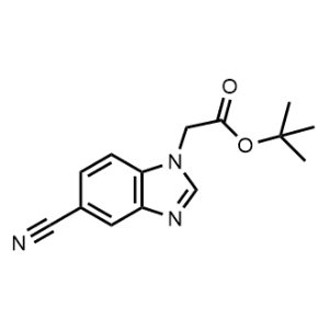 Tert-butyl 2-(5-cyano-1H-benzo[d]imidazol-1-yl)acetate|CS-1073976