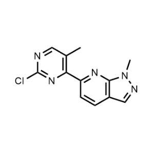 6-(2-Chloro-5-methylpyrimidin-4-yl)-1-methyl-1H-pyrazolo[3,4-b]pyridine|CS-1074100