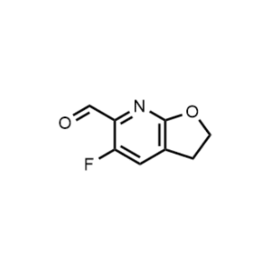 5-Fluoro-2,3-dihydrofuro[2,3-b]pyridine-6-carbaldehyde|CS-1074125
