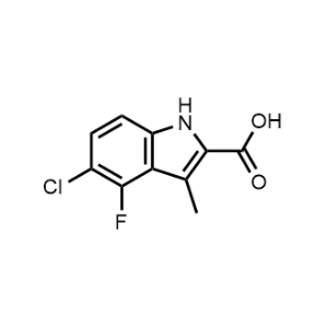 5-Chloro-4-fluoro-3-methyl-1H-indole-2-carboxylic acid|CS-1074197