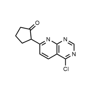 2-(4-Chloropyrido[2,3-d]pyrimidin-7-yl)cyclopentan-1-one|CS-1074208