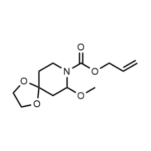 Allyl 7-methoxy-1,4-dioxa-8-azaspiro[4.5]decane-8-carboxylate|CS-1074217