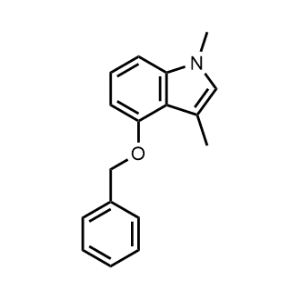 4-(Benzyloxy)-1,3-dimethyl-1H-indole|CS-1074229