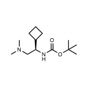 Tert-butyl (R)-(1-cyclobutyl-2-(dimethylamino)ethyl)carbamate|CS-1074251