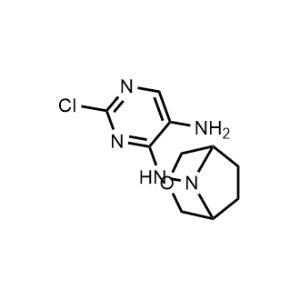 N4-(3-Oxa-8-azabicyclo[3.2.1]octan-8-yl)-2-chloropyrimidine-4,5-diamine|CS-1074325