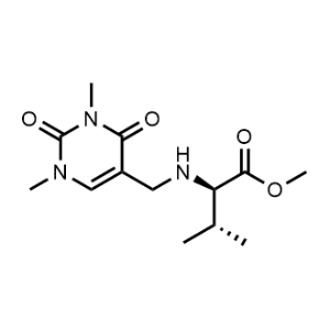 Methyl ((1,3-dimethyl-2,4-dioxo-1,2,3,4-tetrahydropyrimidin-5-yl)methyl)-d-valinate|CS-1074427