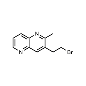 3-(2-Bromoethyl)-2-methyl-1,5-naphthyridine|CS-1074435